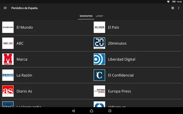 Spanish News (Noticias) android App screenshot 11