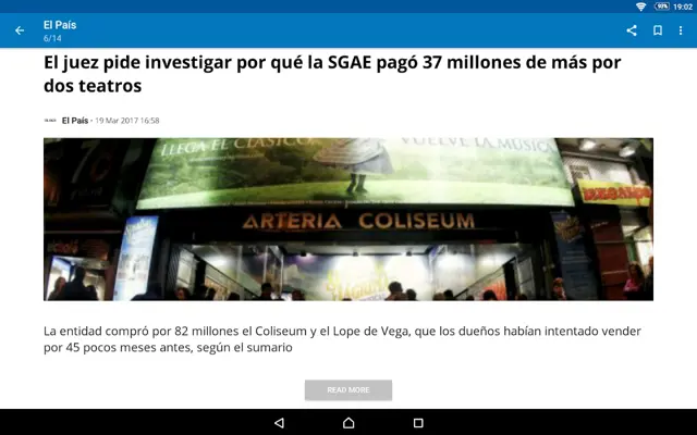 Spanish News (Noticias) android App screenshot 12