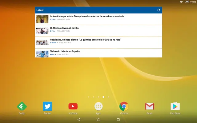 Spanish News (Noticias) android App screenshot 13