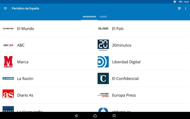 Spanish News (Noticias) android App screenshot 15