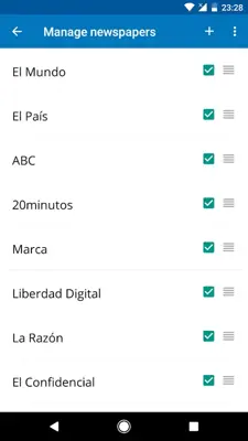 Spanish News (Noticias) android App screenshot 16