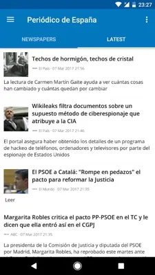 Spanish News (Noticias) android App screenshot 17