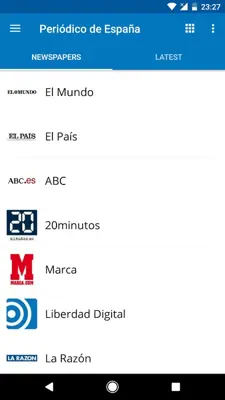 Spanish News (Noticias) android App screenshot 23