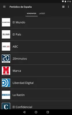 Spanish News (Noticias) android App screenshot 3