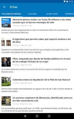 Spanish News (Noticias) android App screenshot 6