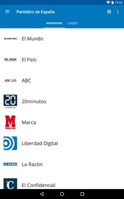 Spanish News (Noticias) android App screenshot 7